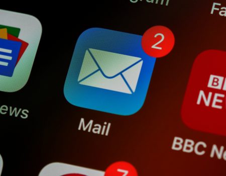 What should you never open in spam mail